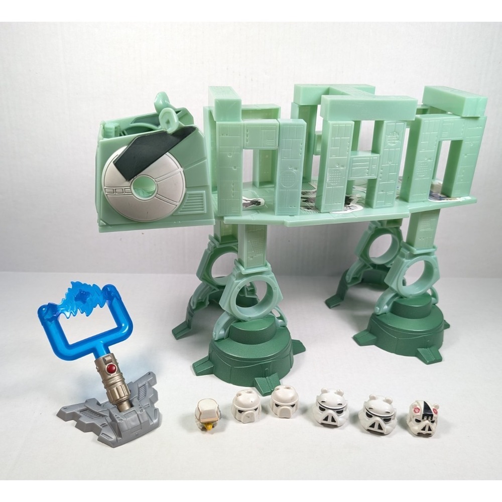 Angry Birds Star‎ Wars AT-AT Attack Game Incomplete Missing Rebel Figures